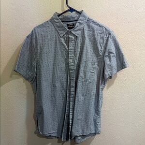 Apt. 9 Gray Casual Button Down Shirt